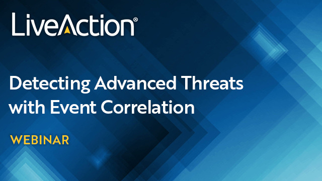 Detecting Advanced Threats with Event Correlation