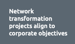 Network transformation projects