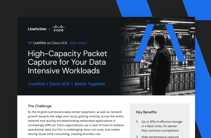 High-Capacity Packet Capture for Your Data Intensive Workloads
