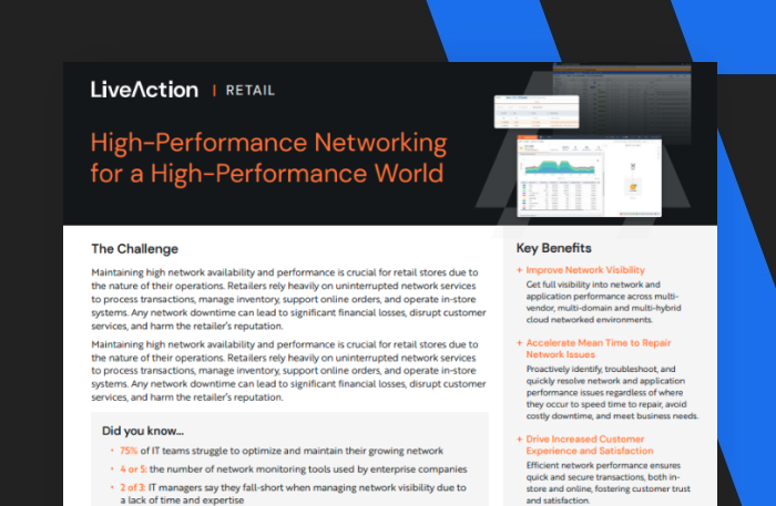 High-Performance Networking for a High-Performance World