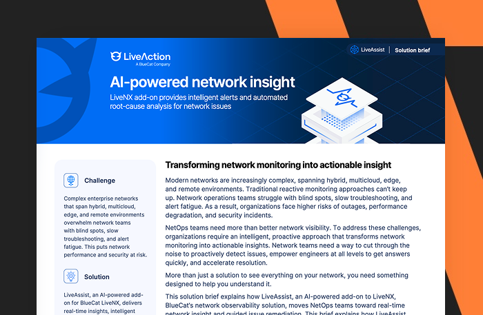 LiveAssist Solution Brief